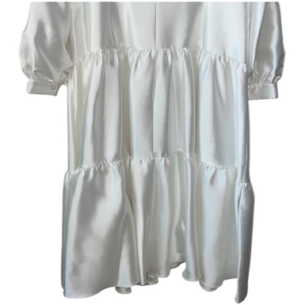 Terramina Collection Church Sunday Best Easter White Long Sleeve Dress Size 20 - Picture 6 of 9